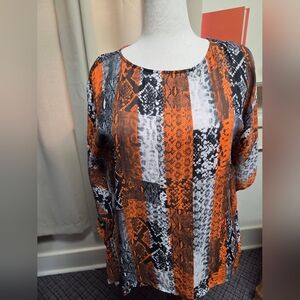 Michael Kors Poncho Winged Style Top Size S/M